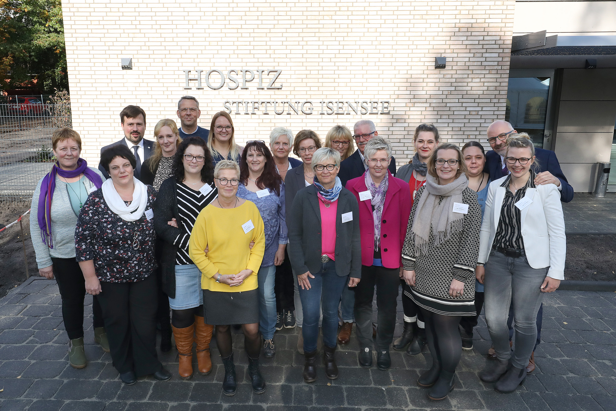 Das Team: 20 Arbeitsplätze entstehen im Hospiz Stiftung Isensee.